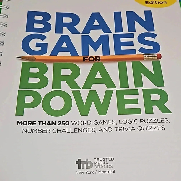 Brain Games and Brain Power Book - Picture 2 of 9